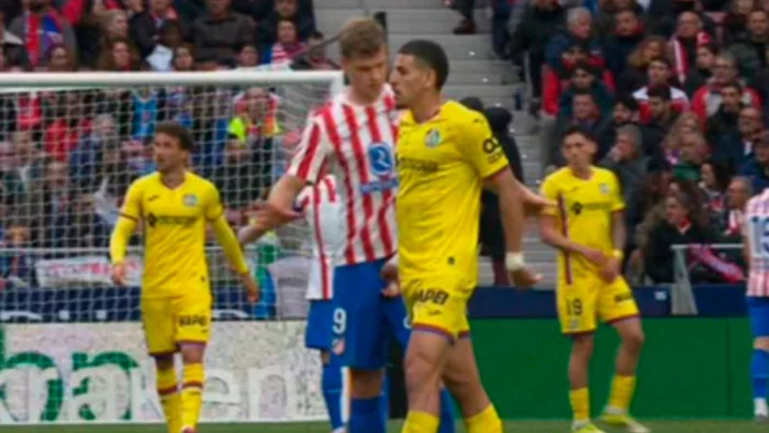 Sanción de dos partidos para Abqar por pellizco a Sorloth