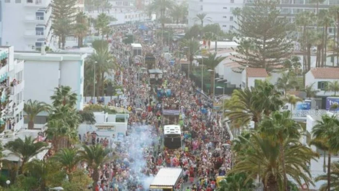 APLAZADA LA GRAN CABALGATA DEL CARNAVAL DE MASPALOMAS HASTA 2026 POR ADVERSAS CONDICIONES METEOROLÓGICAS