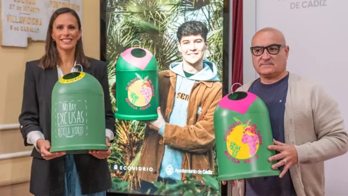 Cádiz Supera las Expectativas en Reciclaje de Vidrio en 2023