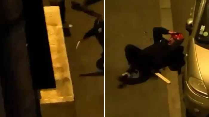 PELEA ENTRE AFICIONADOS DEL CELTA Y LYON DEJA UN HERIDO GRAVE