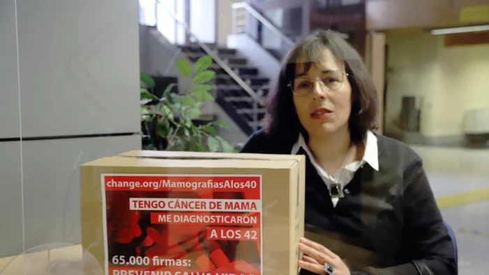 REUNIÓN CLAVE POR LAS MAMOGRAFÍAS A LOS 40: LA LUCHA DE MARÍA VARELA
