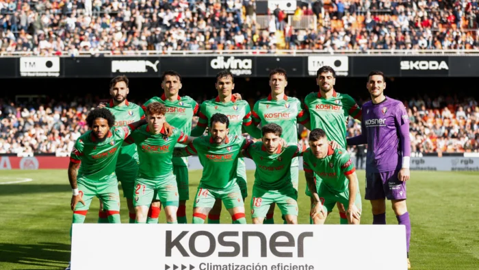 Osasuna cae ante el Valencia en Mestalla