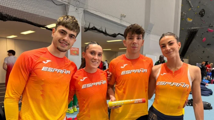 PLATA PARA ESPAÑA EN EL MUNDIAL DE ATLETISMO EN PISTA CUBIERTA