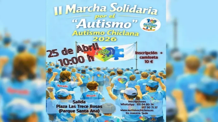 II Marcha Solidaria Autismo Chiclana: Un Llamado a la Inclusión y la Sensibilización