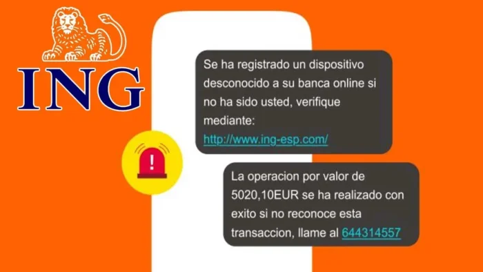 NUEVA ALERTA DE ESTAFA: USAN EL NOMBRE DE ING PARA ROBAR DATOS BANCARIOS