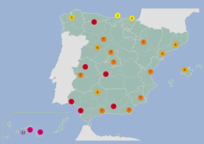 Alerta en Cádiz por Radiación Ultravioleta: Primer Nivel Rojo del Año
