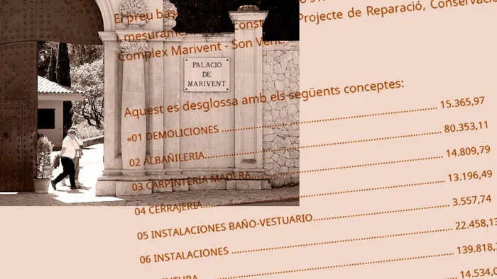 Contratos fragmentados y fondos públicos: 500.000 euros más para reformar Marivent, el palacio expoliado
