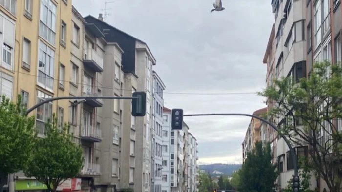 REAPERTURA DE LA CALLE PENA TREVINCA EN ORENSE TRAS DOS MESES DE CIERRE
