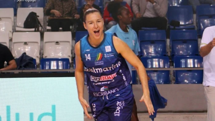 María España sobre el posible ascenso del Azul Marino: "Estoy emocionada por conseguir el ascenso porque vine para esto"