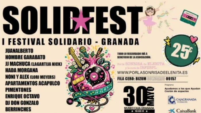 La lucha de Elenita une a la música en Granada con el nuevo festival Solidfest
