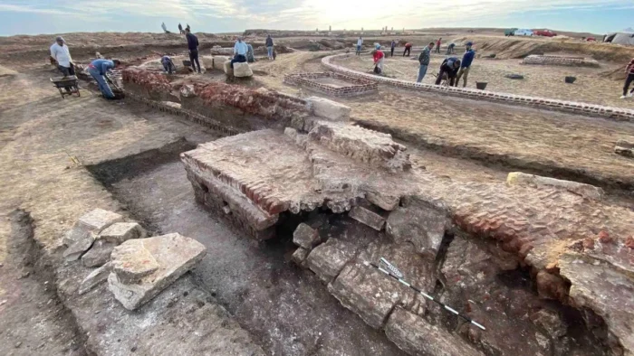 Descubren en Egipto un templo circular dedicado al dios Pelusio