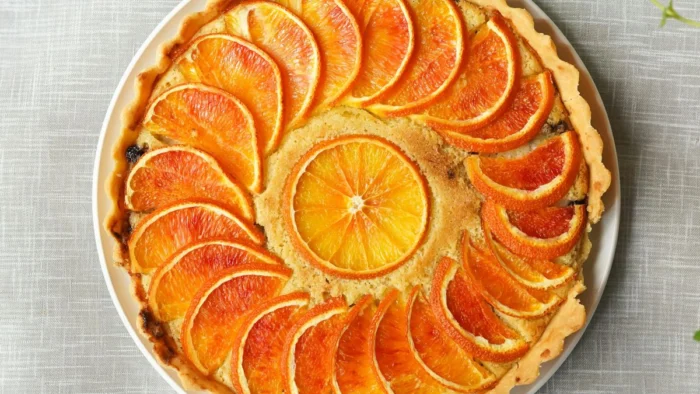 Cómo hacer la tarta crujiente de naranja sin azúcar para mantener toda su textura y sabor