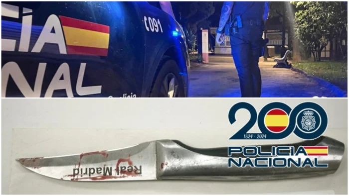 Detenido en Málaga por rajar la cara a un hombre que le recriminó su comportamiento vandálico