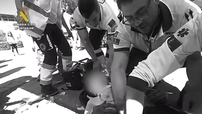 Joven de 18 años salvado por la Guardia Civil tras grave accidente en Yuncler