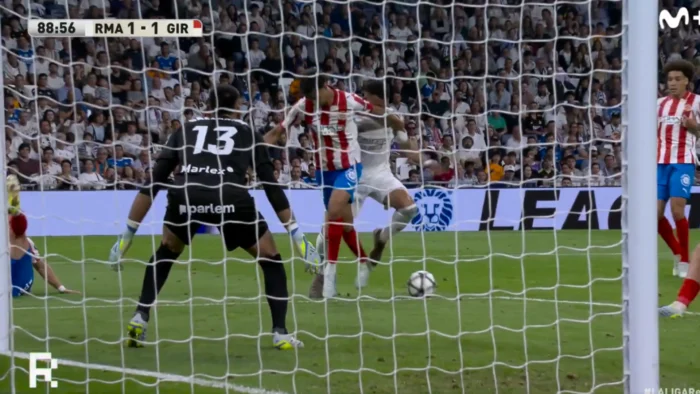 CONTROVERSIA ARBITRAL EN EL REAL MADRID – GIRONA: EL CTA CONSIDERA IMPRUDENTE LA ACCIÓN SOBRE EL DELANTERO