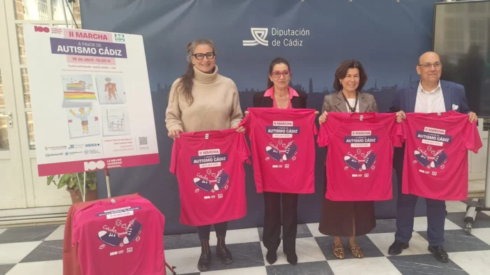 La II Marcha a favor de Autismo Cádiz ya supera el millar de inscripciones