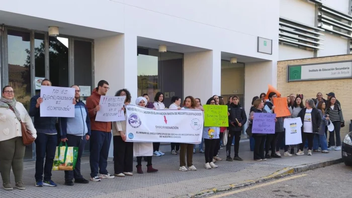 Supresión de ciclos de FP para alumnos con dificultades genera protestas en Andalucía