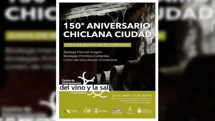 Cata Exclusiva Celebrará el 150 Aniversario de Chiclana como Ciudad