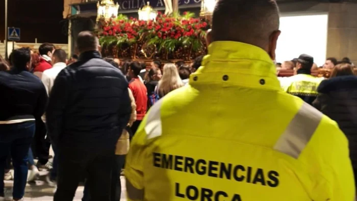 Semana Santa en Lorca: Asistencias sanitarias se reducen a la mitad