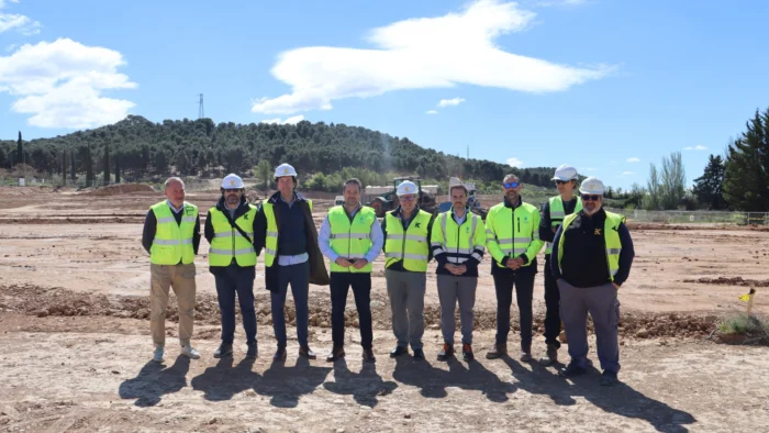 Nuevas piscinas municipales en Tudela: las obras avanzan según lo previsto